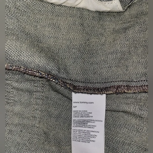 Tommy Hilfiger Premium Fit Denim Jacket, Size S - Picture 6 of 6
